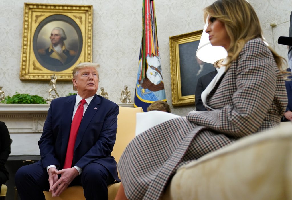 ميلانيا ترامب البيت الأبيض