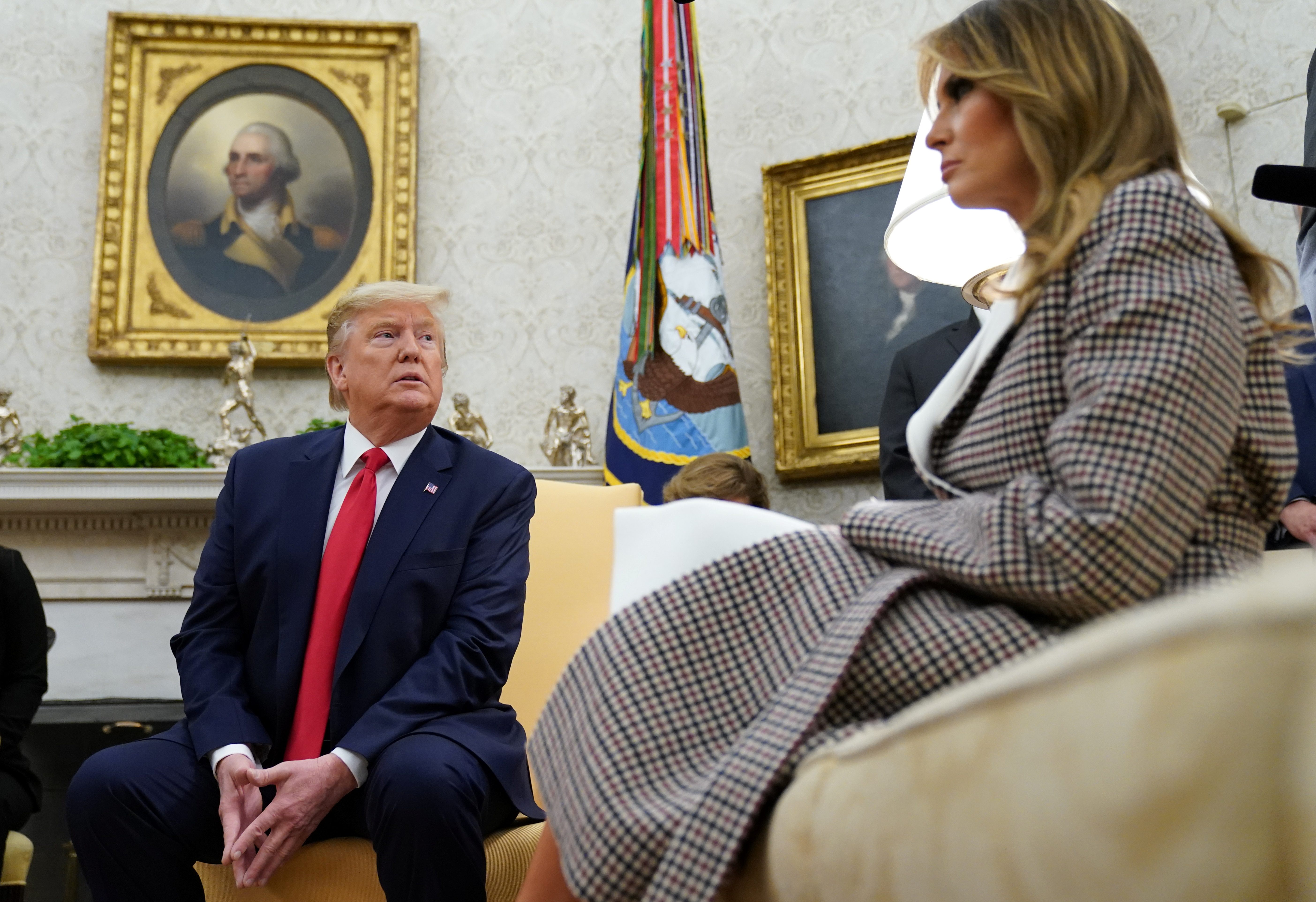 ميلانيا ترامب البيت الأبيض