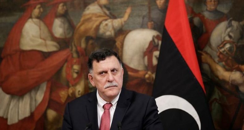 السراج يدعو 5 دول إحداها عربية لتفعيل اتفاقيات أمنية مع ليبيا ودعمه لصد الهجوم على طرابلس