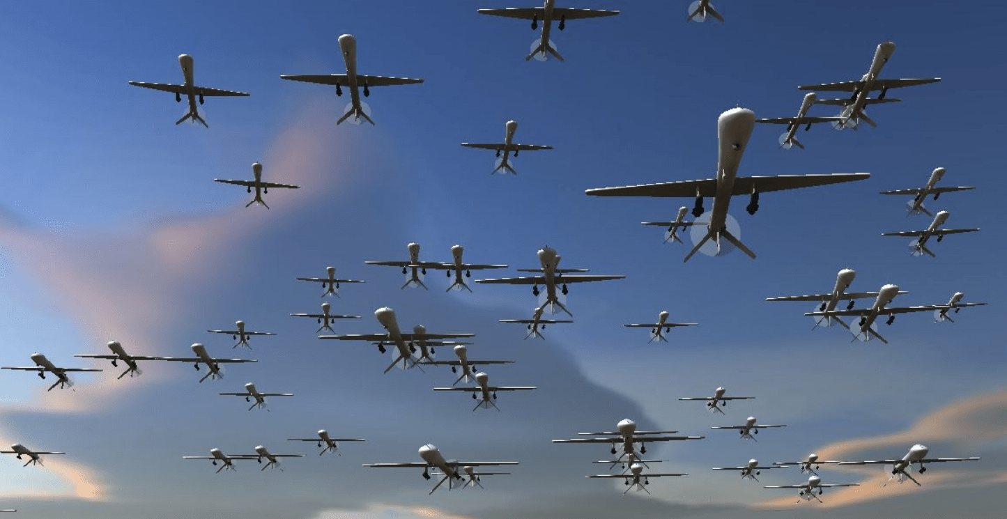 طفرة عسكرية خطيرة.. هل تهيمن أسراب الطائرات المسيَّرة على مستقبل الحروب الجوية؟