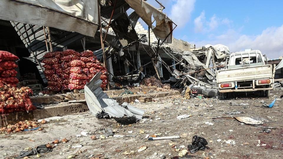 النظام السوري قصف إدلب