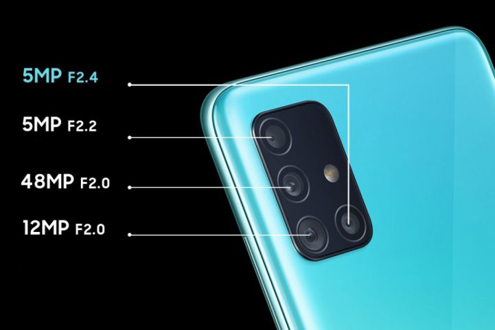 كاميرا هاتف سامسونغ A51