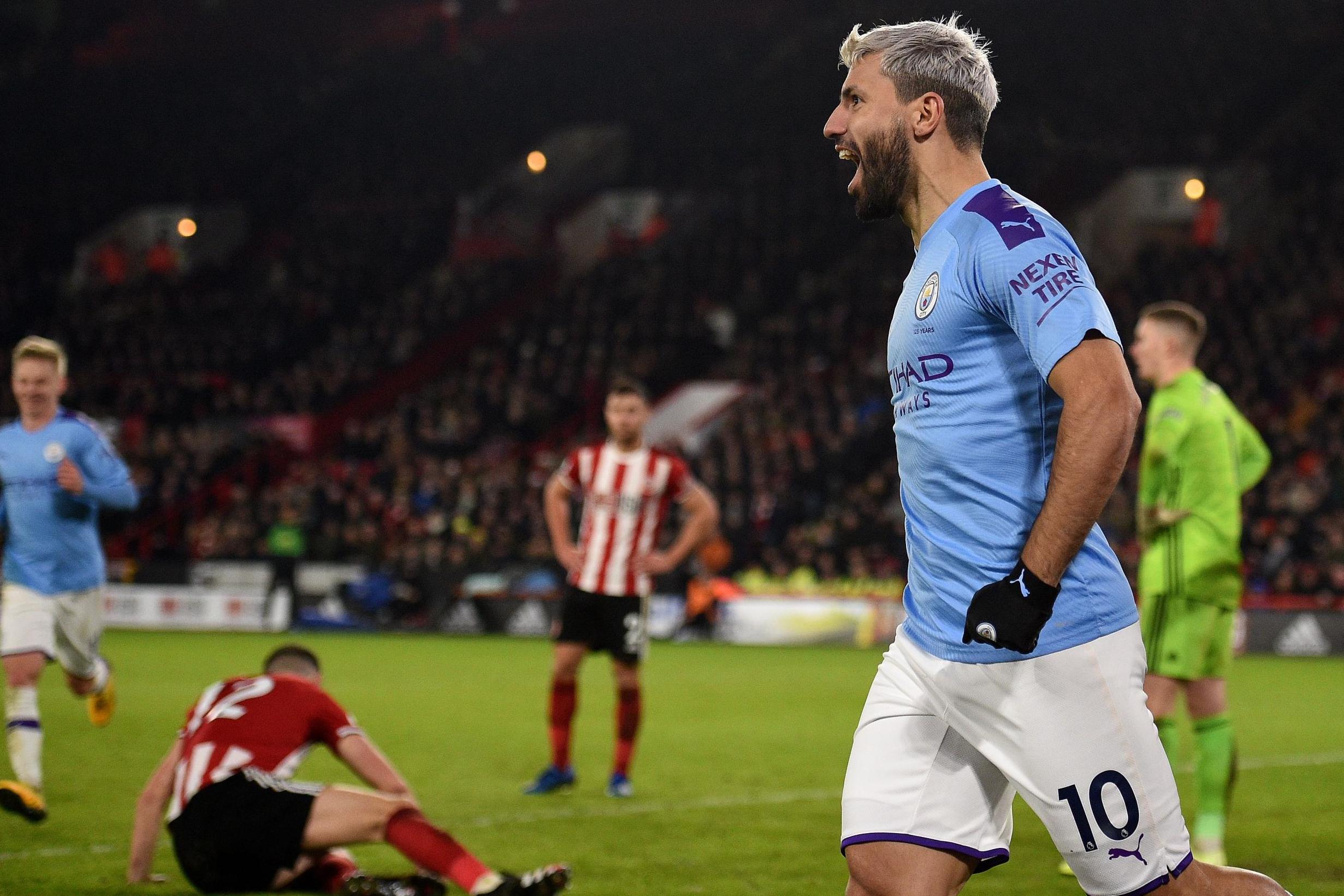 بعدما حلَّ أزمة السيتي الهجومية.. أغويرو «منقذ غوارديولا» جائع لمزيد من الأهداف في البريميرليغ