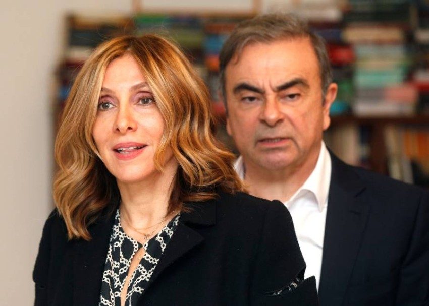 زوجة كارلوس غصن سعيدة بهروب زوجها إلى بيروت.. لكنه لو سألها عن رأيها قبل تنفيذ خطته لرفضت!