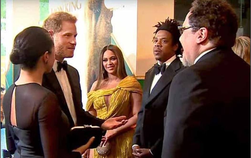 مازحت دوقة ساسكس بأنها والأمير هاري حضروا العرض الأول لفيلم The King King في لندن من أجل "العمل"