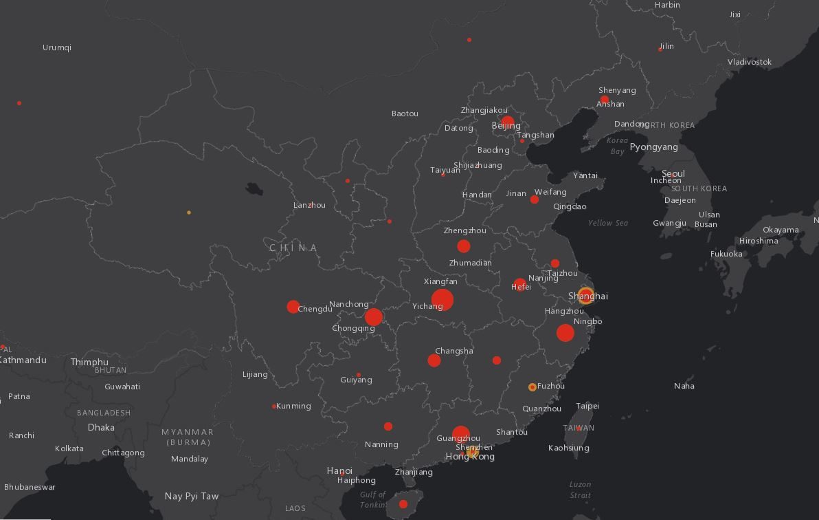 لمتابعة تطور فيروس كورونا.. خريطة تفاعلية مباشرة لتتبع انتشار “الآفة” عبر العالم