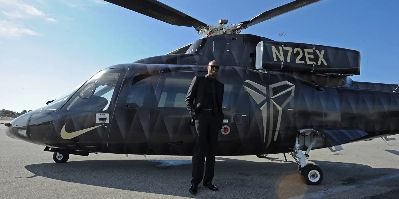 مفاجأة.. المروحية التي كانت تقلّ كوبي براينت ليس بها صندوق أسود