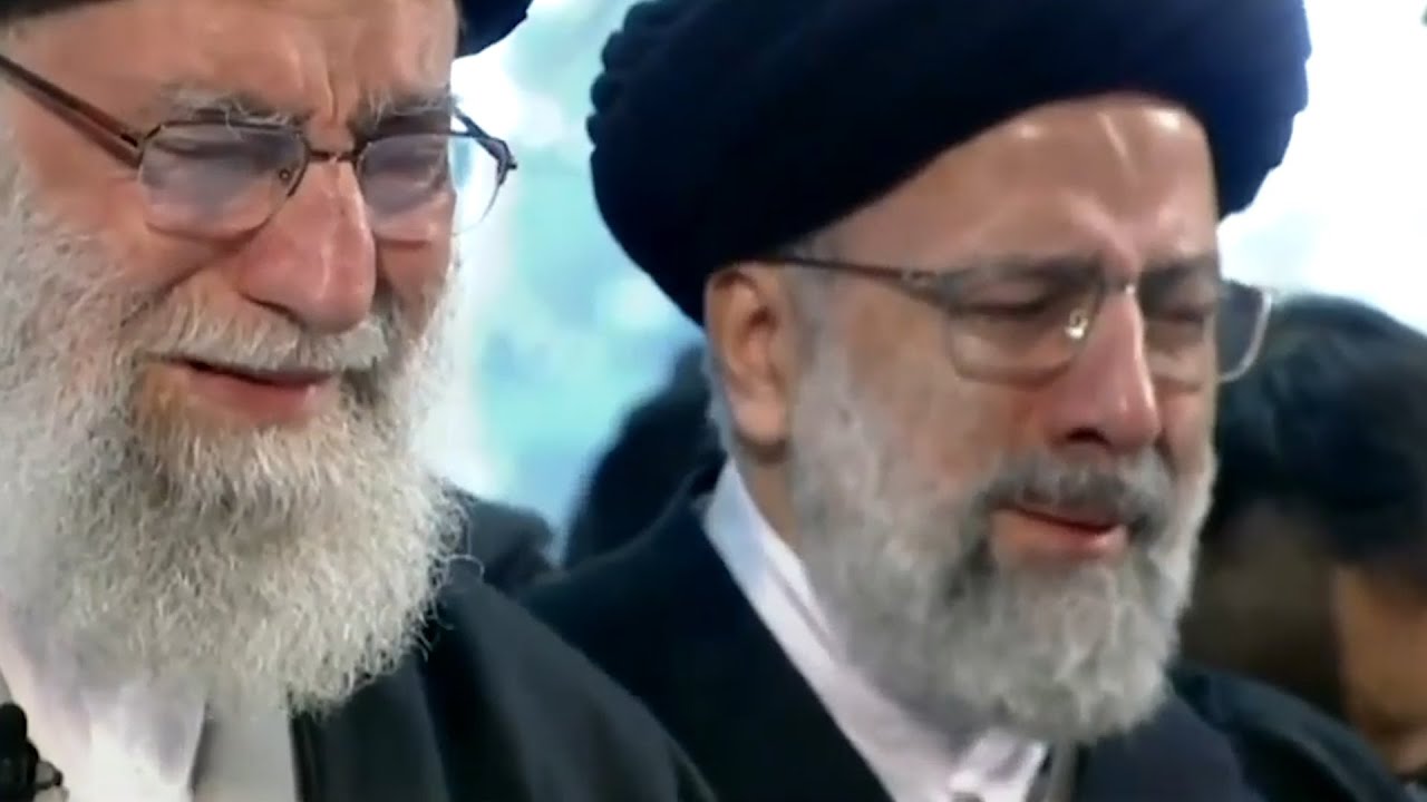 خامنئي يبكي فوق جثة سليماني في طهران ويُضطر إلى التوقف عن الكلام