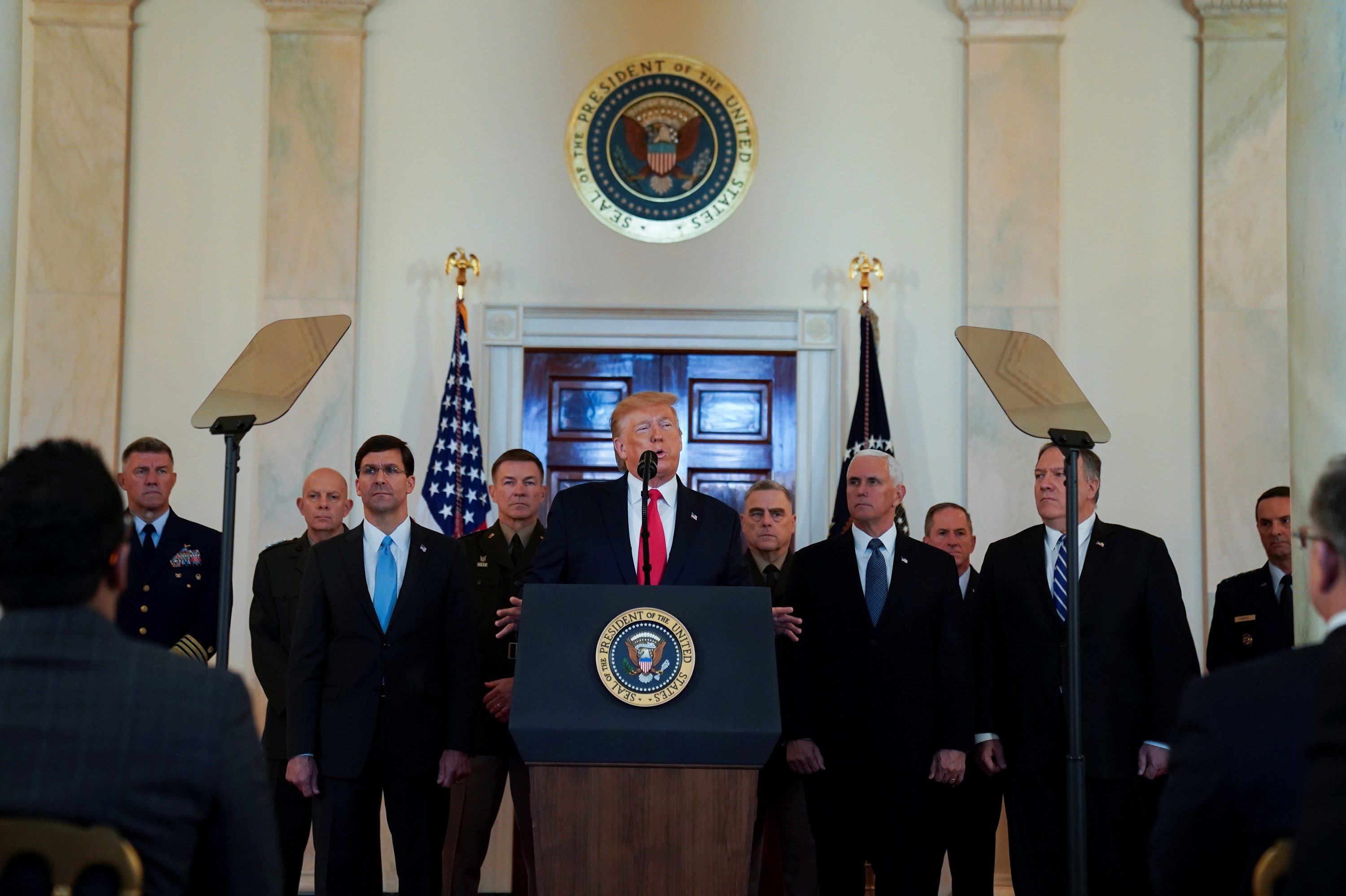 البيت الأبيض أمريكا الضربة الإيرانية