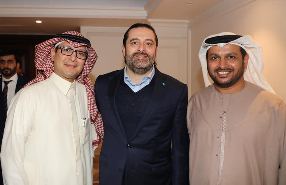 الحريري مع السفير السعودي والإماراتي