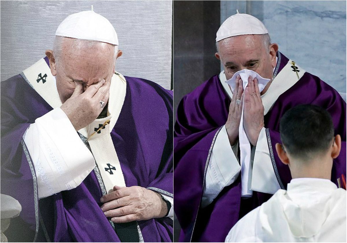 صافح الجماهير بلا حذر.. الفاتيكان يعلن إصابة البابا بـ “وعكة صحية” بعد ظهوره وهو يسعل بالقداس