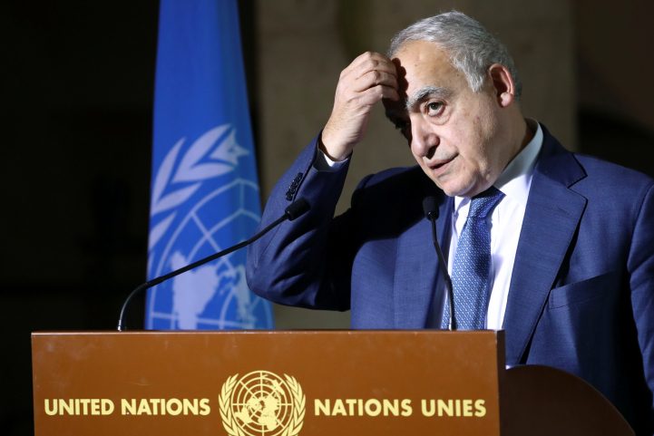 المبعوث الأممي إلى ليبيا غسان سلامة/ رويترز