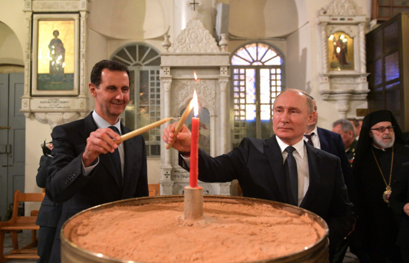 فلاديمير بوتين الملف السوري