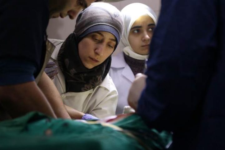 أماني في مستشفى الغوطة الشرقية المحاصر، أرشيفية