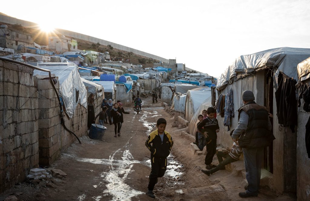 مخيمات اللجوء الأوروبية