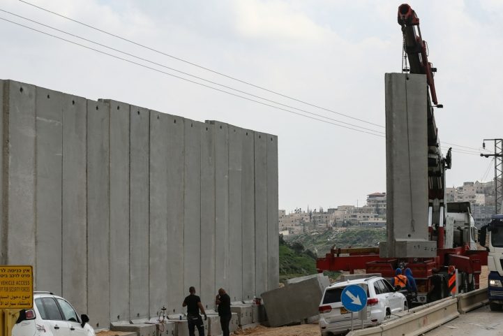 سور إسرائيلي في القدس/ الأناضول