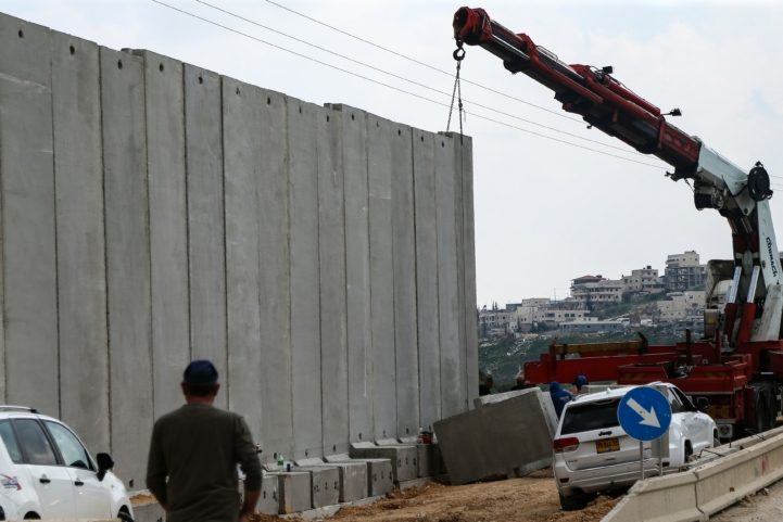 سور إسرائيلي في القدس/ الأناضول