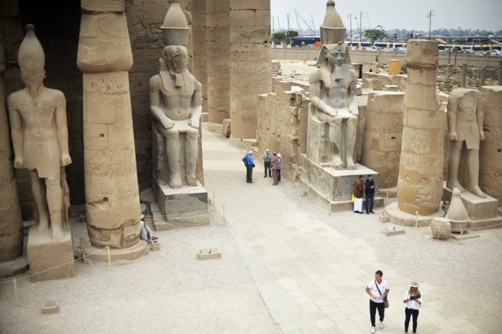 السياح في الأقصر/ نيويورك تايمز 