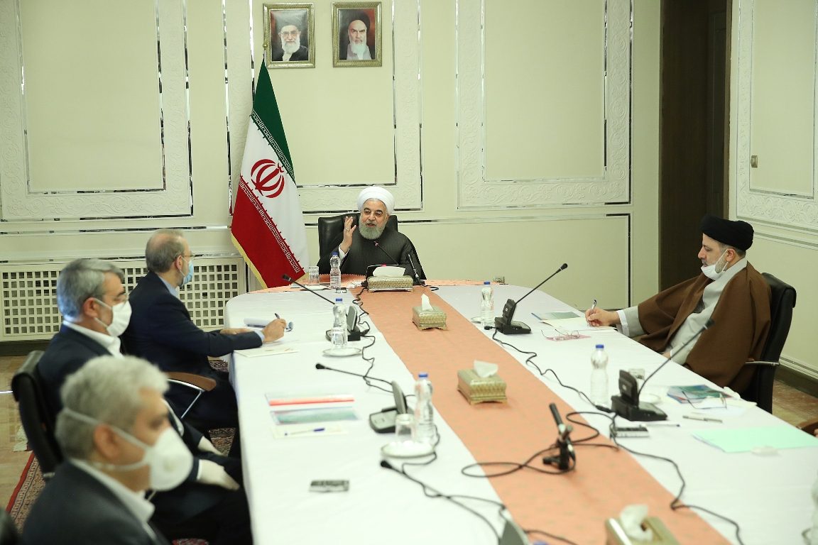 الرئيس روجاني يجتمع مع بعض الوزراء