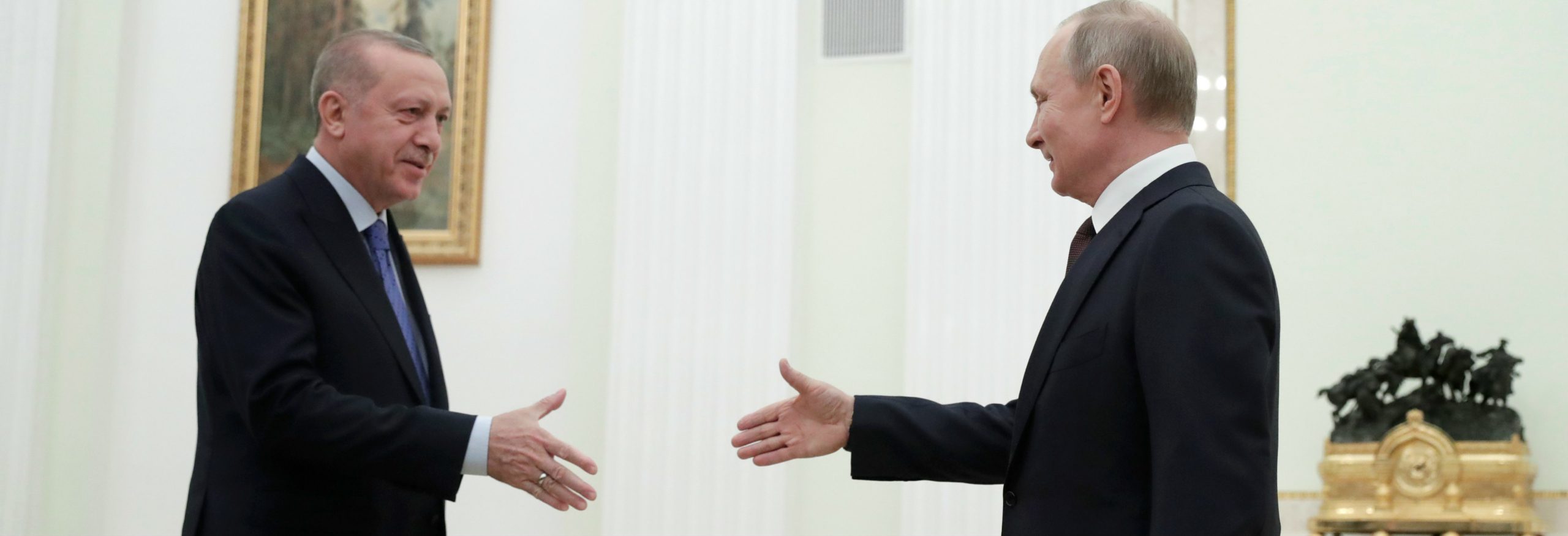 الرئيسان الروسي والتركي/رويترز