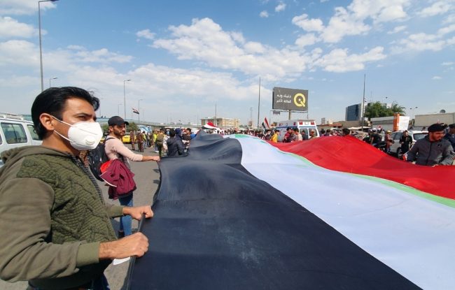 رفضاً للحكومة الجديدة.. الاحتجاجات تعود إلى الساحات العراقية بعد شهر ونصف من التوقف بسبب كورونا