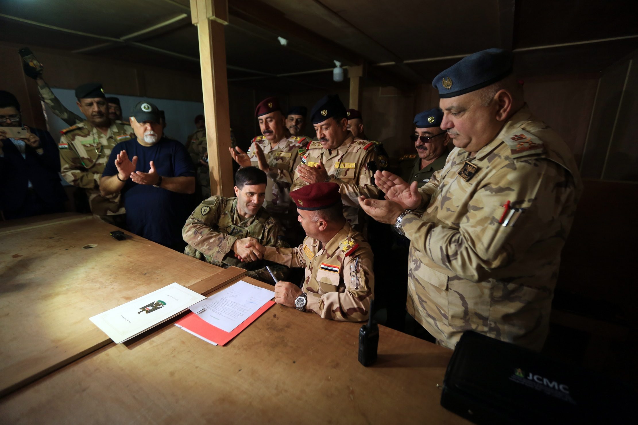 الجيش العراقي يعلن تسلّم قاعدة عسكرية من التحالف الدولي