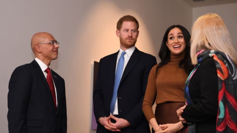 ميغان ماركل مع هاري