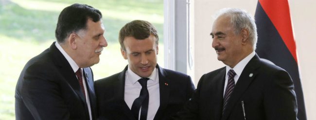 ماذا وراء إعلان المخابرات الفرنسية عن لقاء السراج وحفتر الذي نفته حكومة الوفاق؟