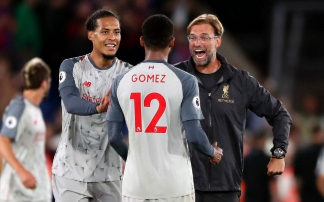 كلوب يعترف بأن جو غوميز سبب توهج نجم المدافع الهولندي فان دايك