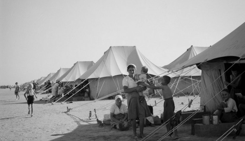 اللاجئون الأوربيون في الشرق الأوسط