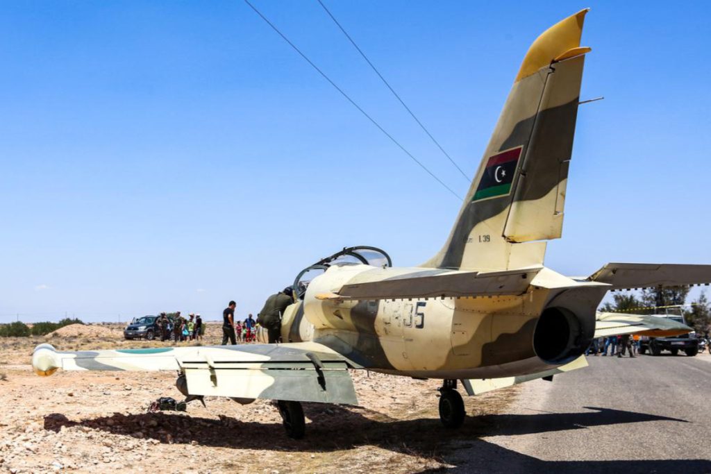 ليبيا طائرة ليبية جرائم حرب ليبيا حفتر