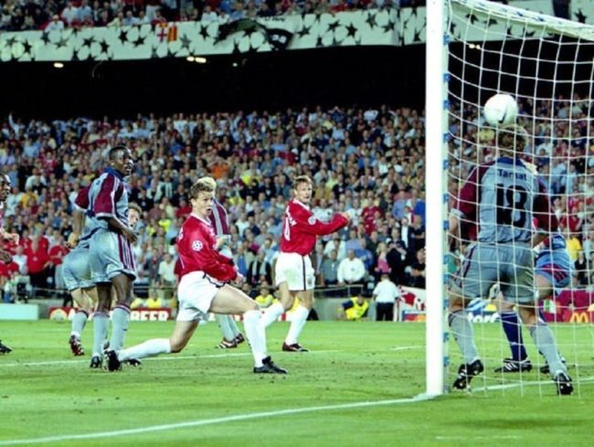 1999.. هدف سولسكاير في بايرن ميونيخ أثبت أن المستحيل ممكن في كرة القدم (فيديو)