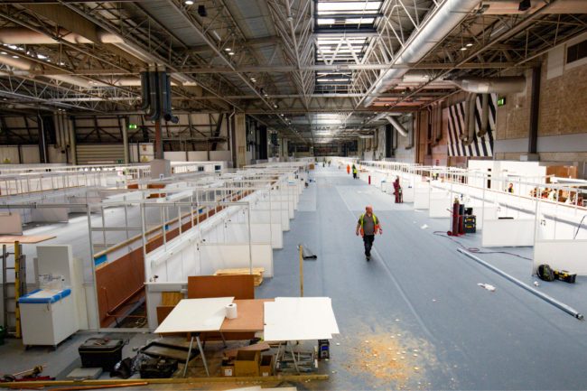 هندسة الطوارئ في زمن كورونا.. كيف تبني مستشفى ميدانياً في 9 أيام؟