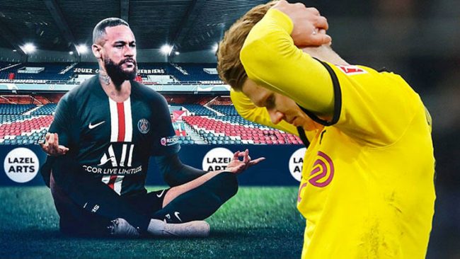 بعد تعرضه للانتقادات.. نجم سان جيرمان يكشف سبب سخرية نيمار من هالاند