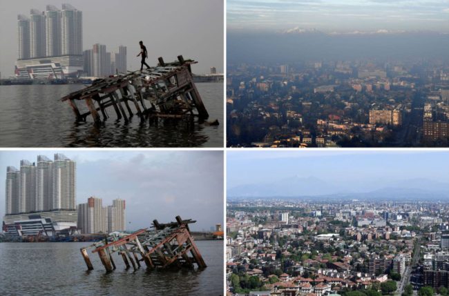 آثار كورونا الإيجابية.. لن تصدقوا كيف غيّرت الجائحة أكثر مدن العالم تلوثاً!