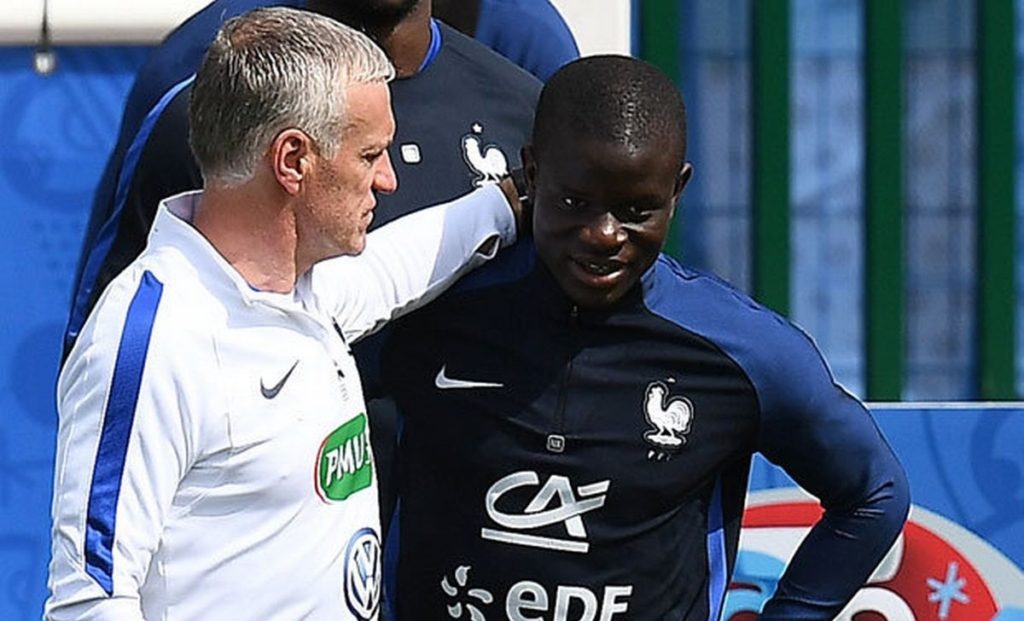 ديشامب تضامن مع كانتي بعد قراره الأخير