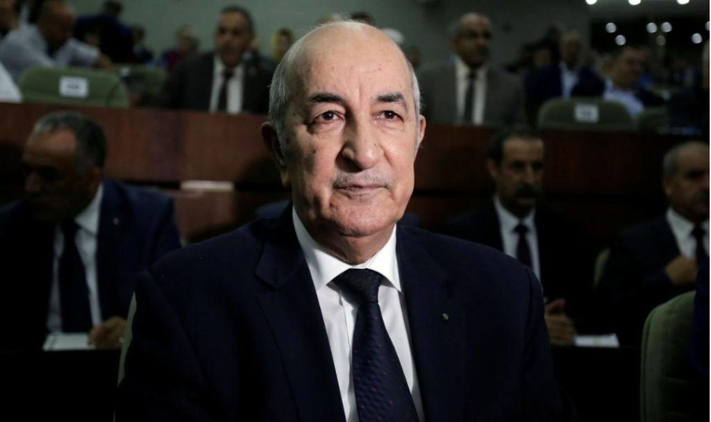 رئيس الجمهورية عبدالمجيد تبون