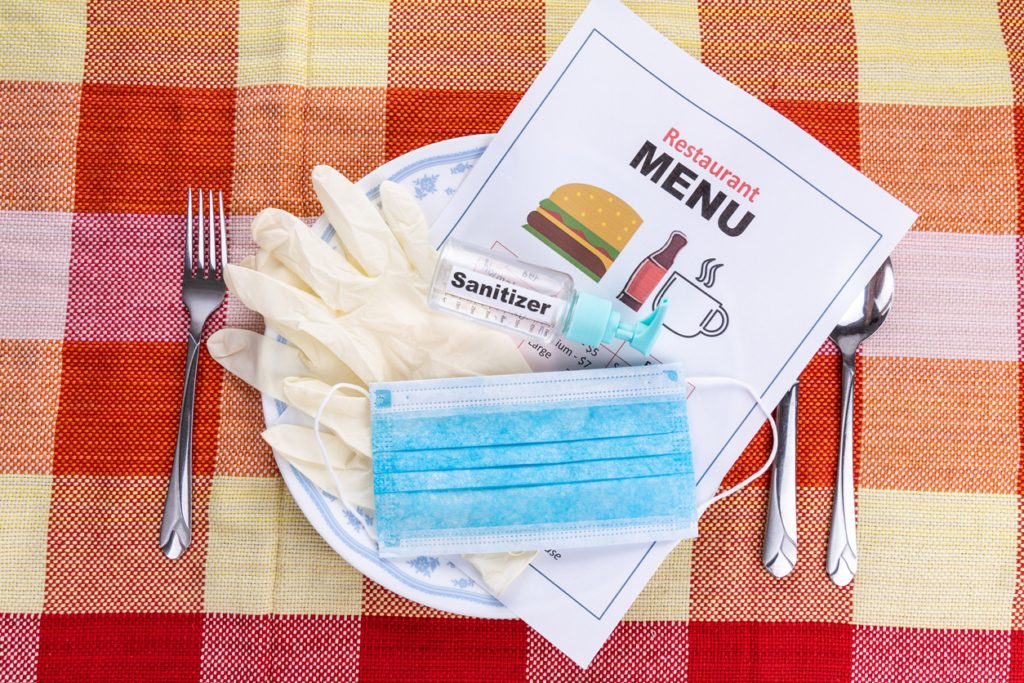 المطاعم أثناء جائحة كورونا
