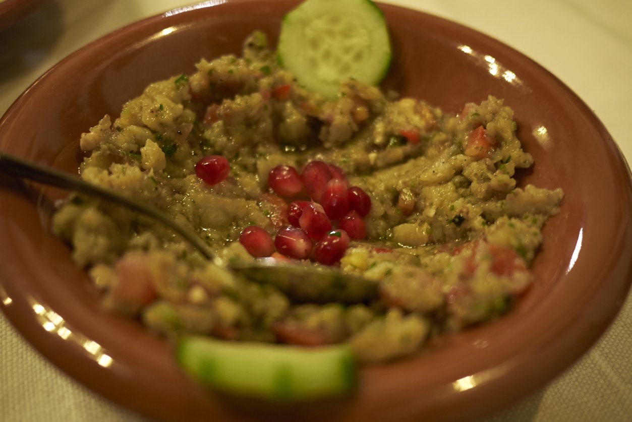 قصة طبق بابا غنوج