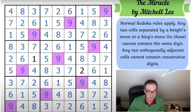 ترك وظيفة مرموقة في بنك ليحل “السودوكو”.. فيديو لرجل يحقق “معجزة” جديدة ويثير ضجة على يوتوب