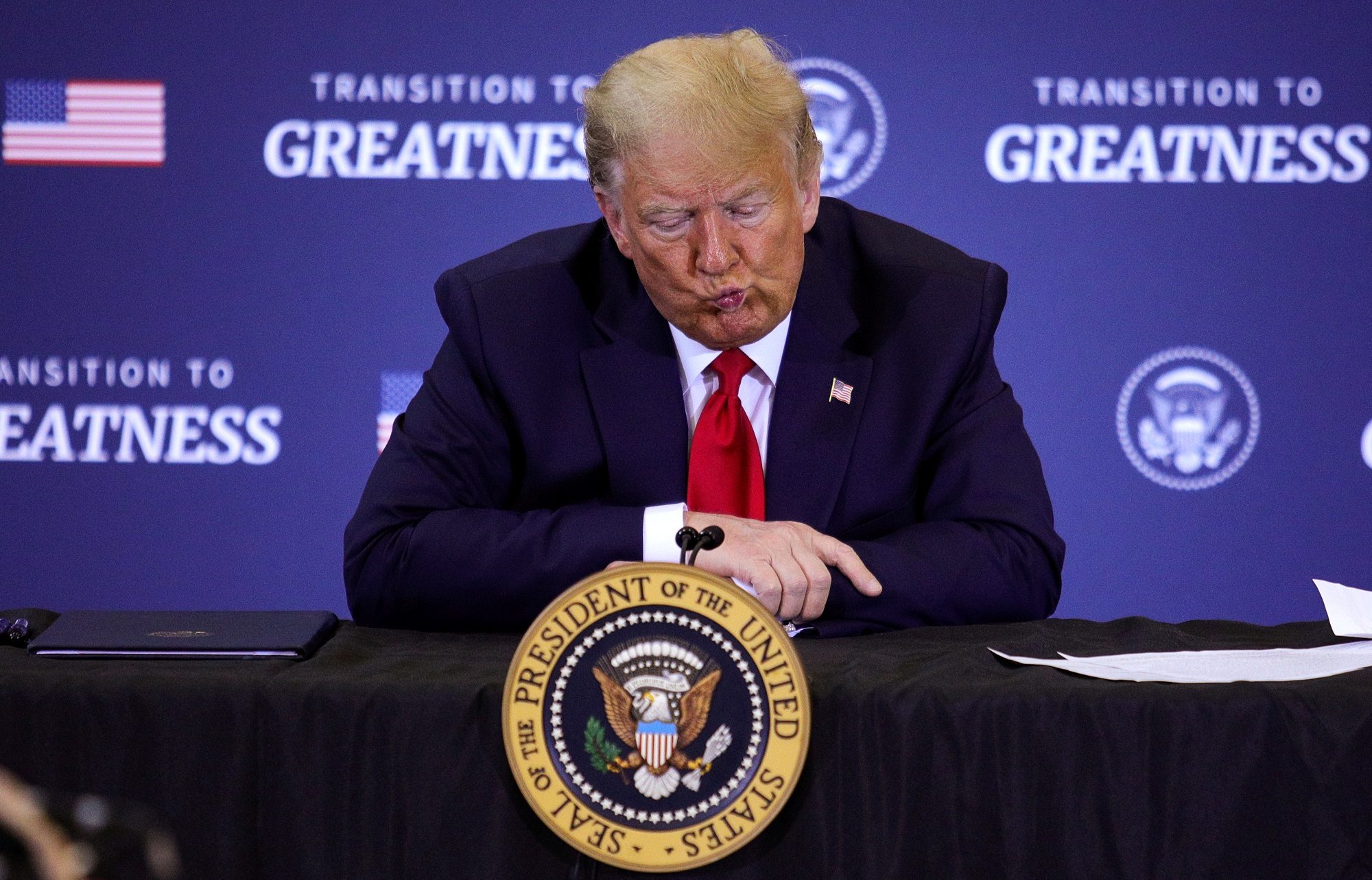 الرئيس الأمريكي دونالد ترامب - رويترز