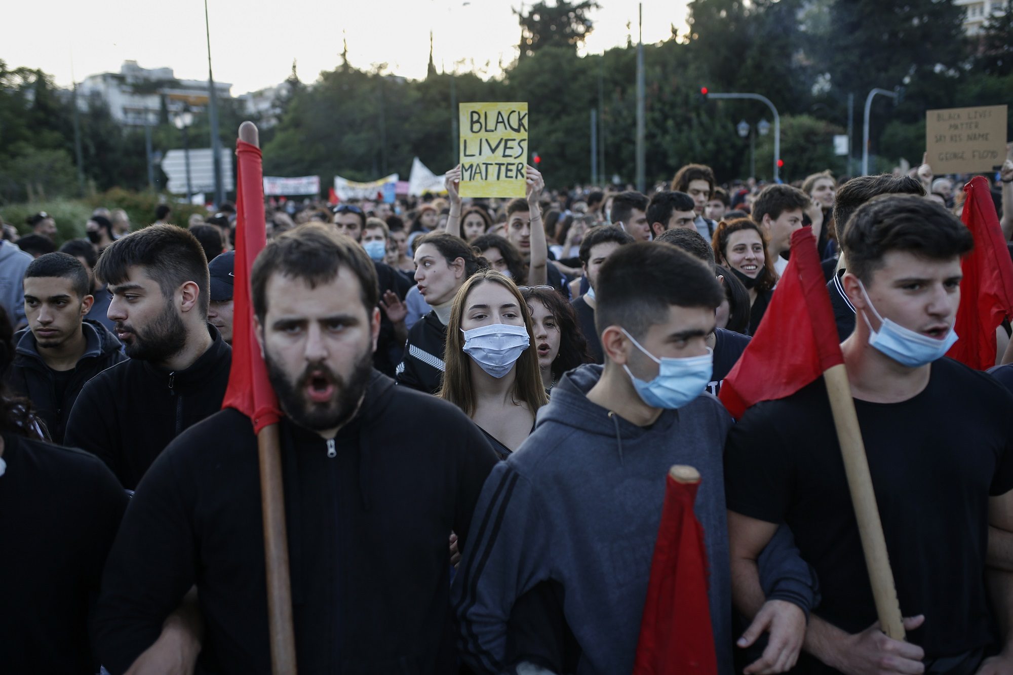 أمريكا احتجاجات أوهايو عنصرية