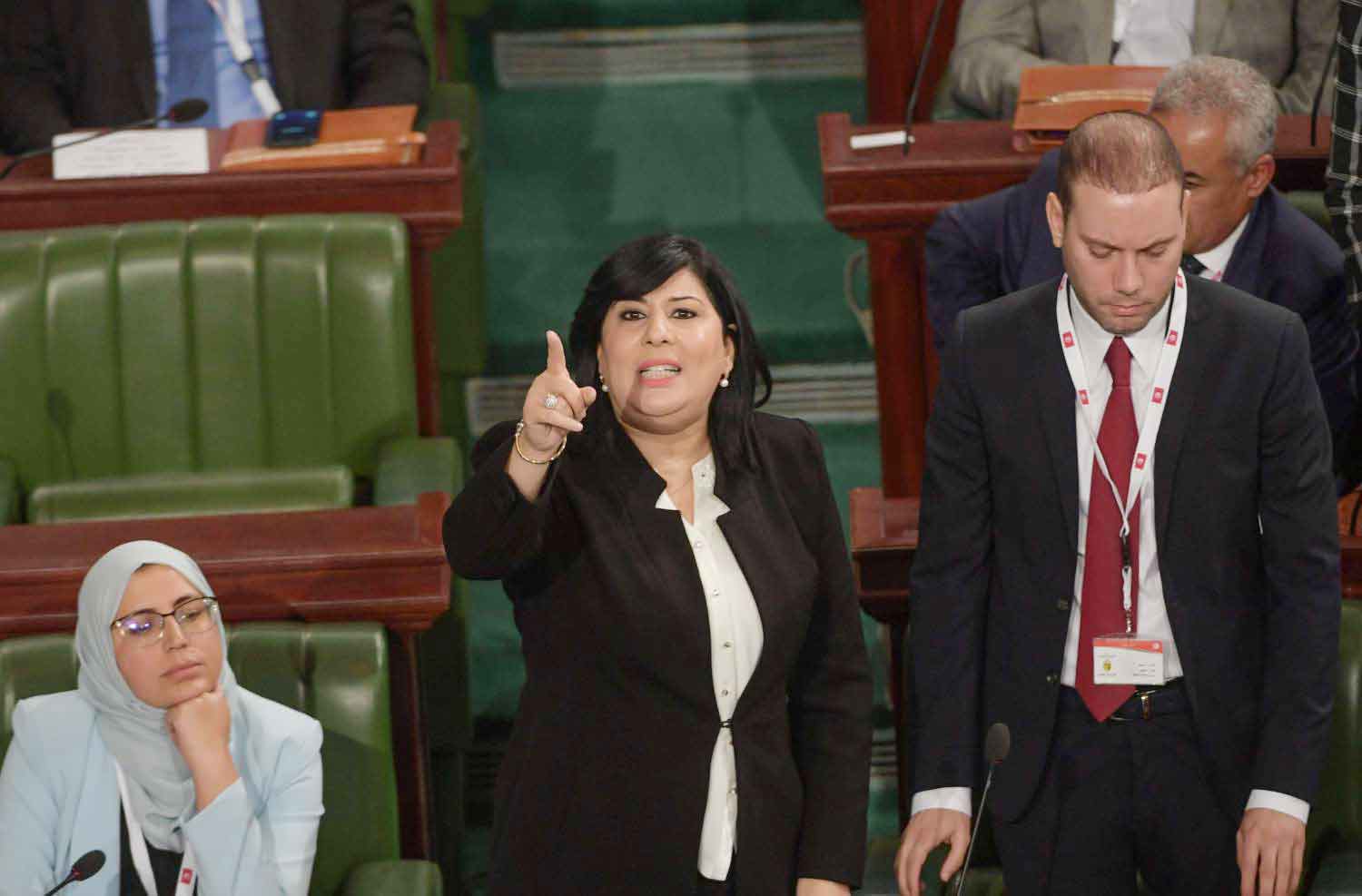 عبير موسى البرلمان التونسي