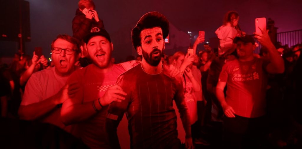 جانب من احتفال فوز ليفربول/رويترز