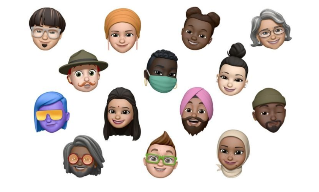 ويمكن للأوجه التعبيرية المتحركة Memojis الآن ارتداء الكمامات.