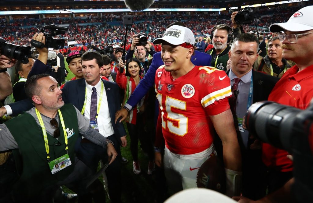 باتريك ماهومز كانساس سيتي تشيفس (رويترز)