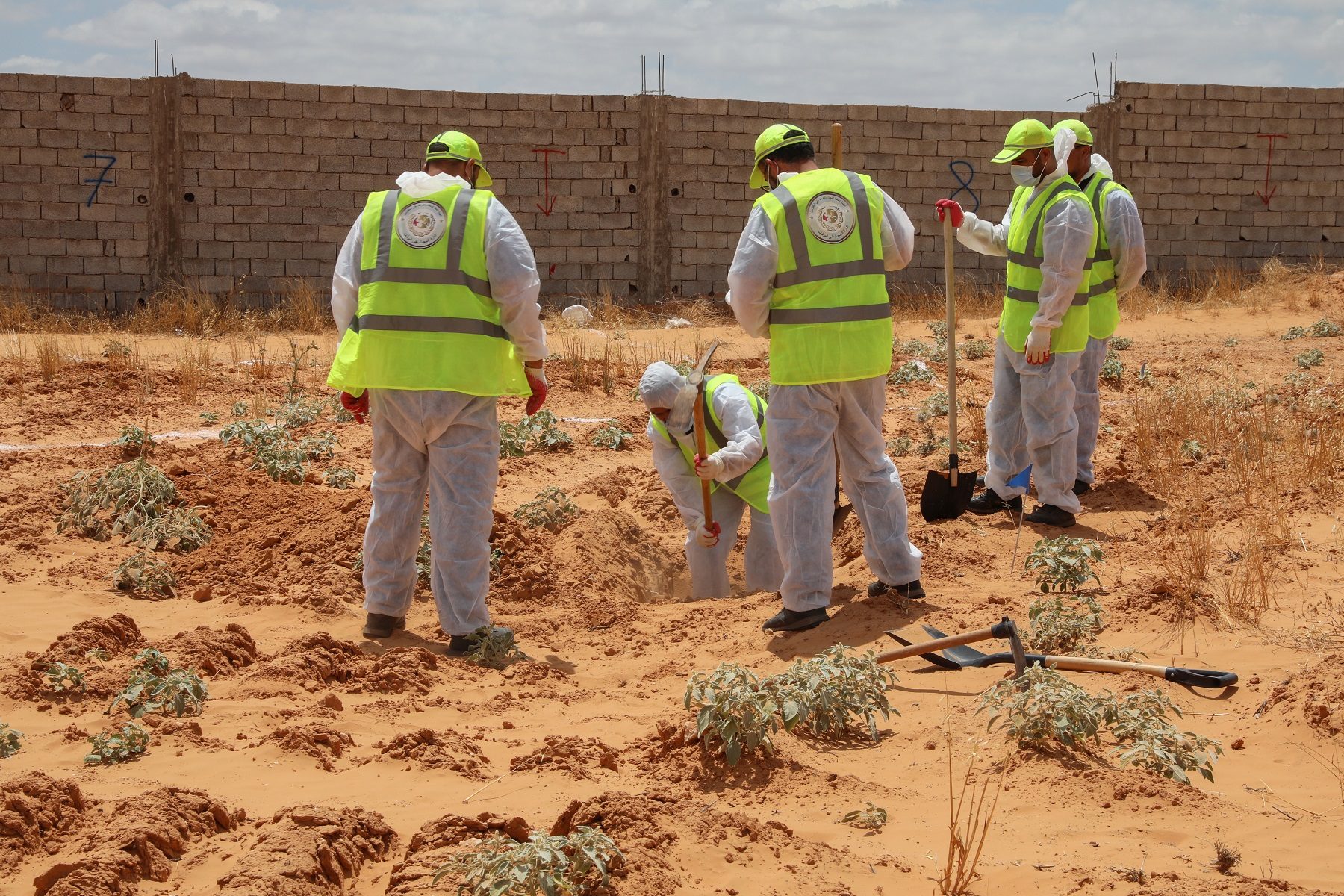 البحث عن جثث مدفونة في طرابلس وترهونة بليبيا