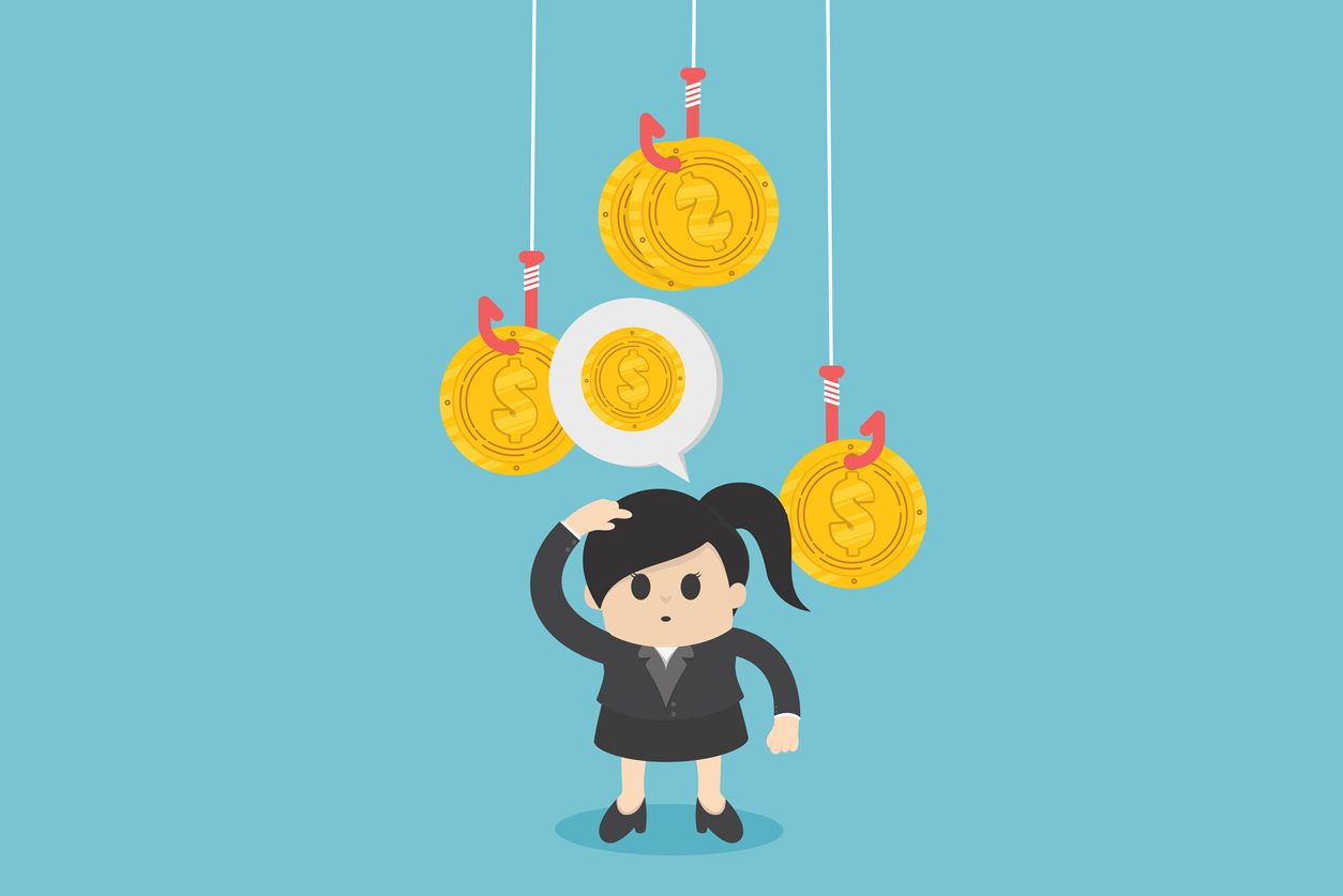 استثمارك في بعض العملات المشفرة الوهمية قد يجعل منك ضحية للاحتيال (iStock)