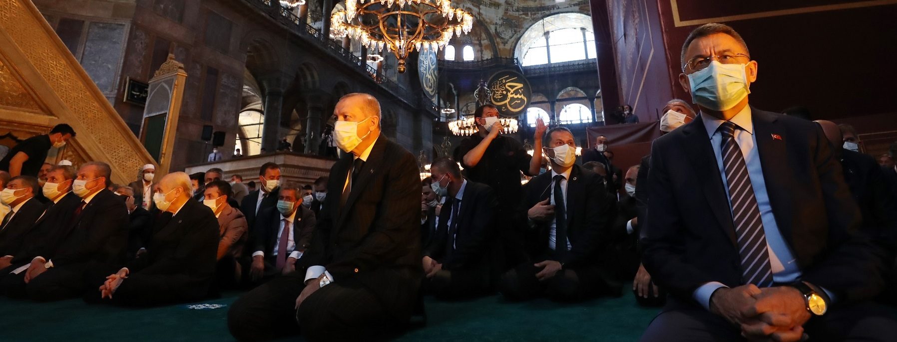 الصلاة تعود لـ”آيا صوفيا”