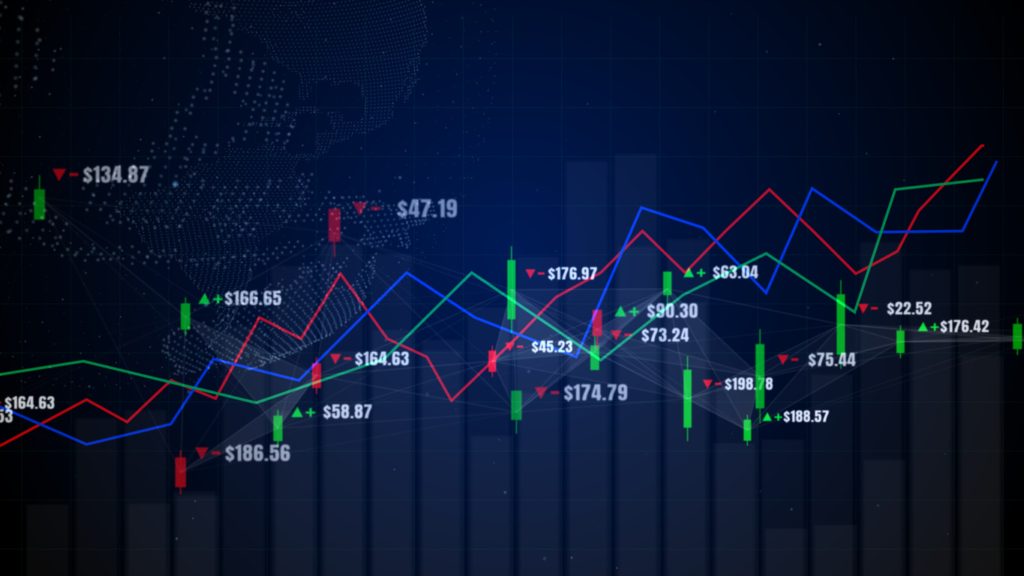 رسم بياني يوضح أسعار العملة المشفرة (Istock)